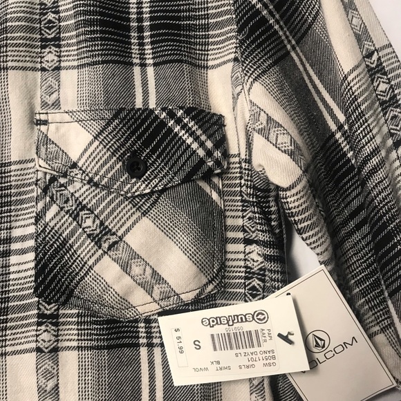 NWT - Volcom Sano Days Shirt Size Small - NEW!! - Picture 5 of 7